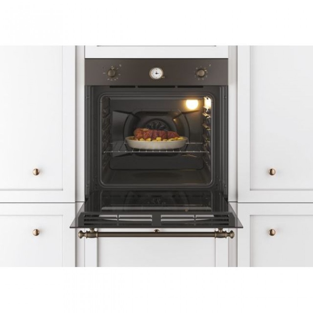 Forno da Incasso Elettrico Multifunzione Ventilato Marrone Ramato Classe A+  Funzione Pizza CLASSIC Candy FCC604RA/E - 33702152